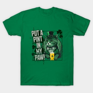 Irish cat st Patrick’s day T-Shirt